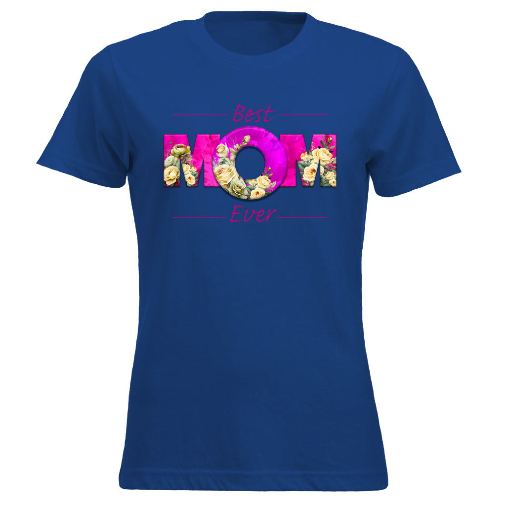 BEST MOM EVER Roses Pink