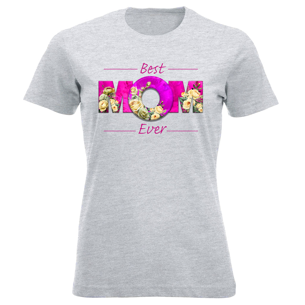 BEST MOM EVER Roses Pink