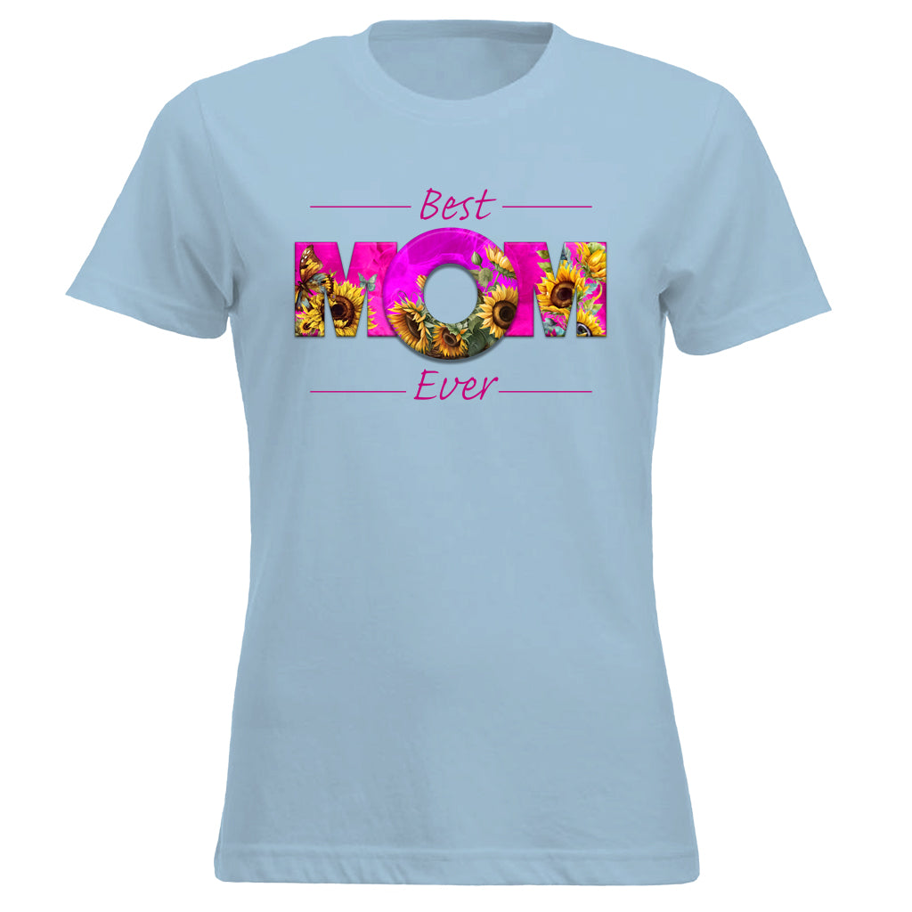 BEST MOM EVER Sunflowers Pink