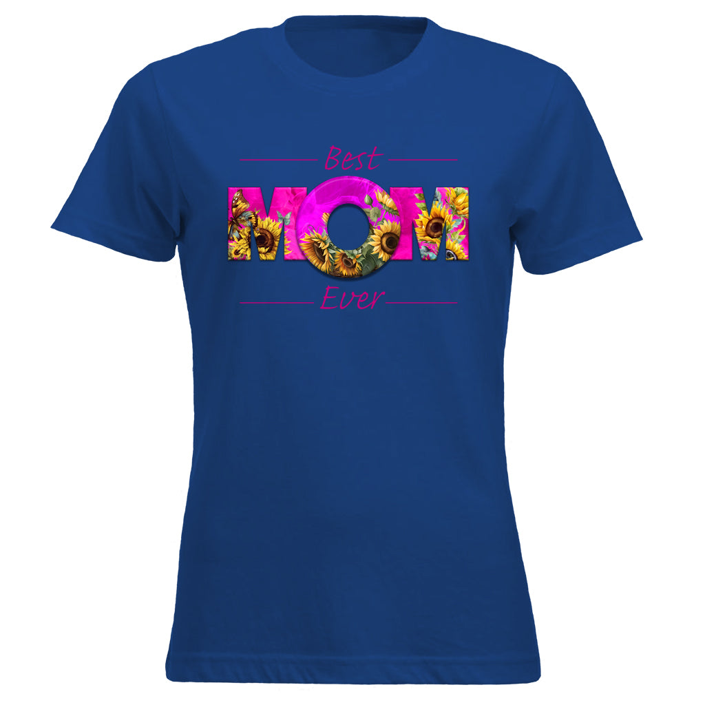 BEST MOM EVER Sunflowers Pink