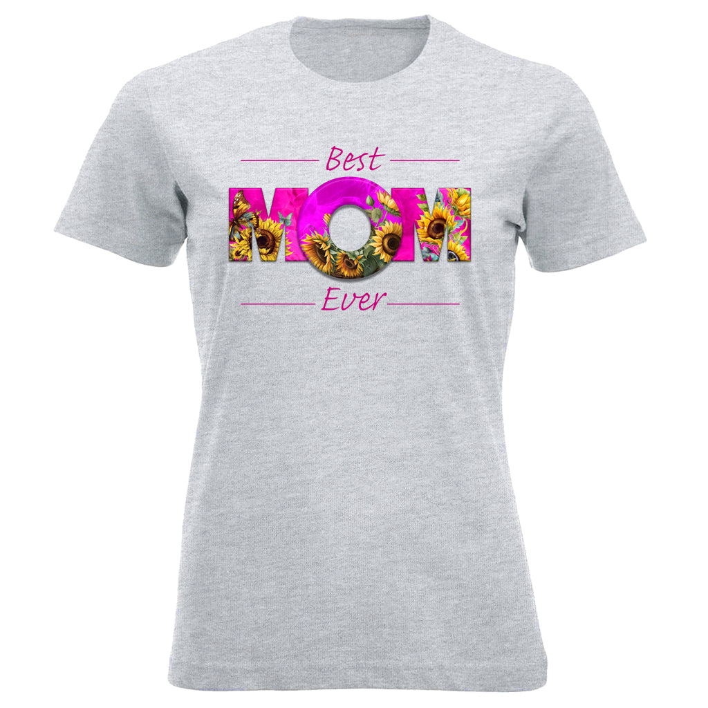 BEST MOM EVER Sunflowers Pink