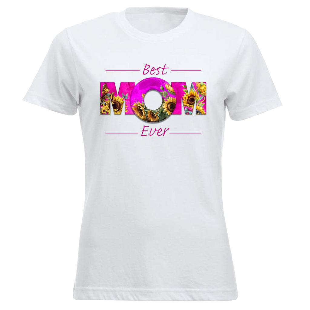 BEST MOM EVER Sunflowers Pink