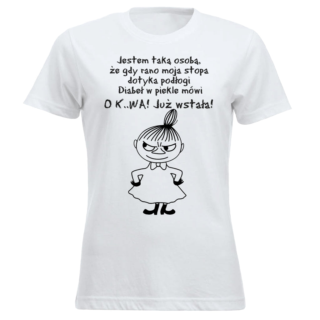 Mała Mi - Jestem taka osoba ze kiedy rano moja stopa dotyka podłogi diabeł w piekle mówi o k..wa już wstała!