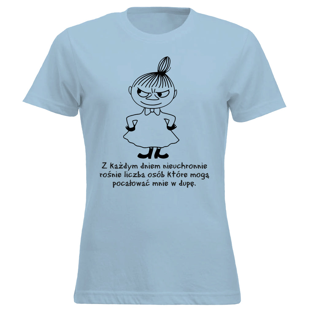 Mała Mi - Z każdym dniem nieuchronnie rośnie liczba osób które mogą pocałować mnie w dupę