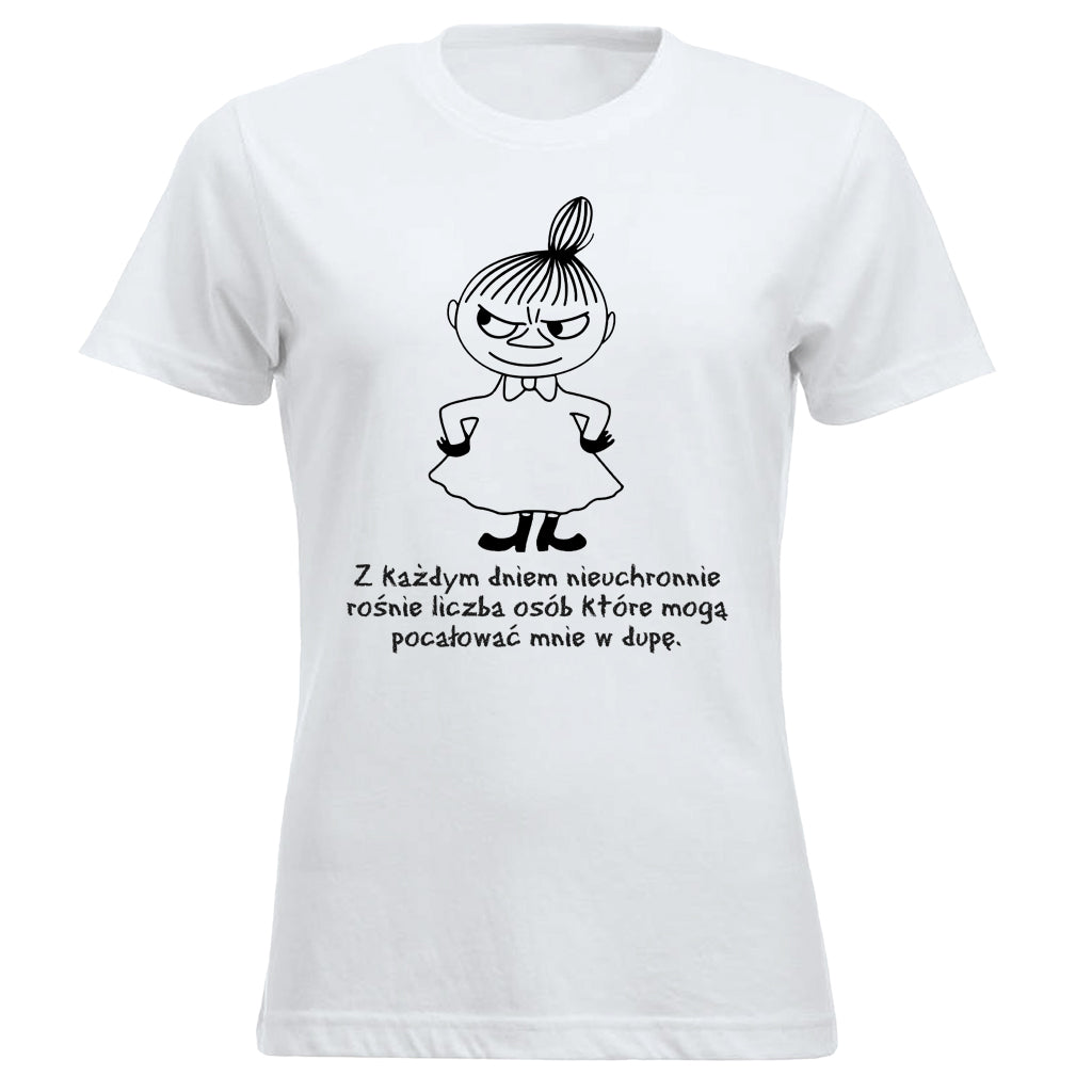 Mała Mi - Z każdym dniem nieuchronnie rośnie liczba osób które mogą pocałować mnie w dupę