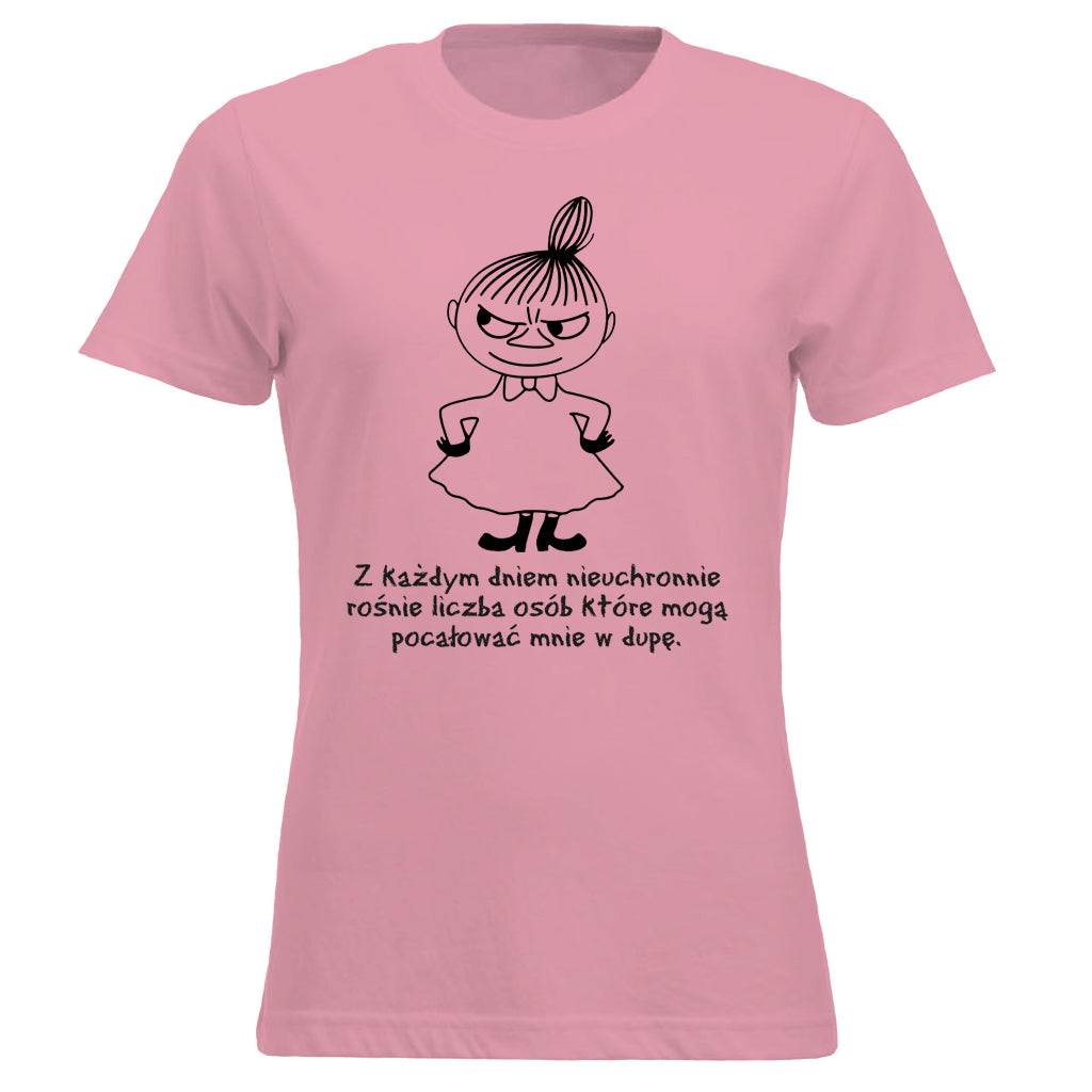 Mała Mi - Z każdym dniem nieuchronnie rośnie liczba osób które mogą pocałować mnie w dupę