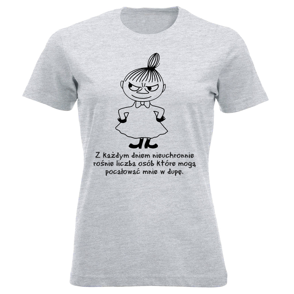 Mała Mi - Z każdym dniem nieuchronnie rośnie liczba osób które mogą pocałować mnie w dupę