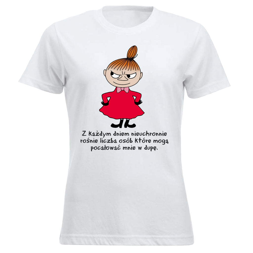 Mała Mi - Z każdym dniem nieuchronnie rośnie liczba osób które mogą pocałować mnie w dupę