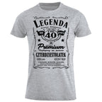 1985 - 40 Urodziny - Legenda. Koszulka urodzinowa na 40 Lat dla mężczyzn inspirowana Jack Daniels