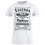 1965 - 60 Urodziny - Legenda. Koszulka urodzinowa na 60 Lat dla mężczyzn inspirowana Jack Daniels