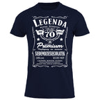 1955 - 70 Urodziny - Legenda. Koszulka urodzinowa na 70 Lat dla mężczyzn inspirowana Jack Daniels