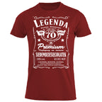1955 - 70 Urodziny - Legenda. Koszulka urodzinowa na 70 Lat dla mężczyzn inspirowana Jack Daniels