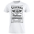 1955 - 70 Urodziny - Legenda. Koszulka urodzinowa na 70 Lat dla mężczyzn inspirowana Jack Daniels