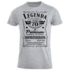 1955 - 70 Urodziny - Legenda. Koszulka urodzinowa na 70 Lat dla mężczyzn inspirowana Jack Daniels