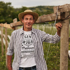 1955 - 70 Urodziny - Legenda. Koszulka urodzinowa na 70 Lat dla mężczyzn inspirowana Jack Daniels