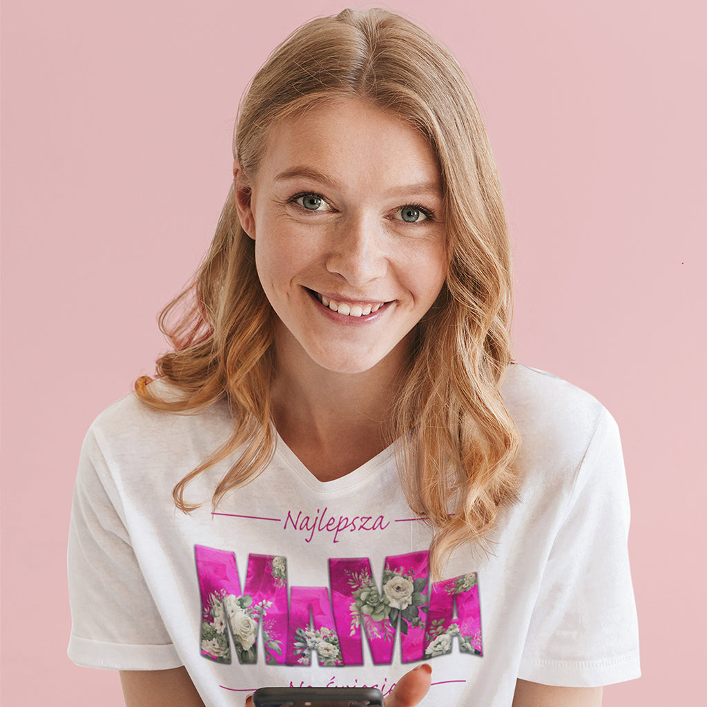 MaMa - Najlepsza MAMA NA ŚWIECIE RÓŻE pink