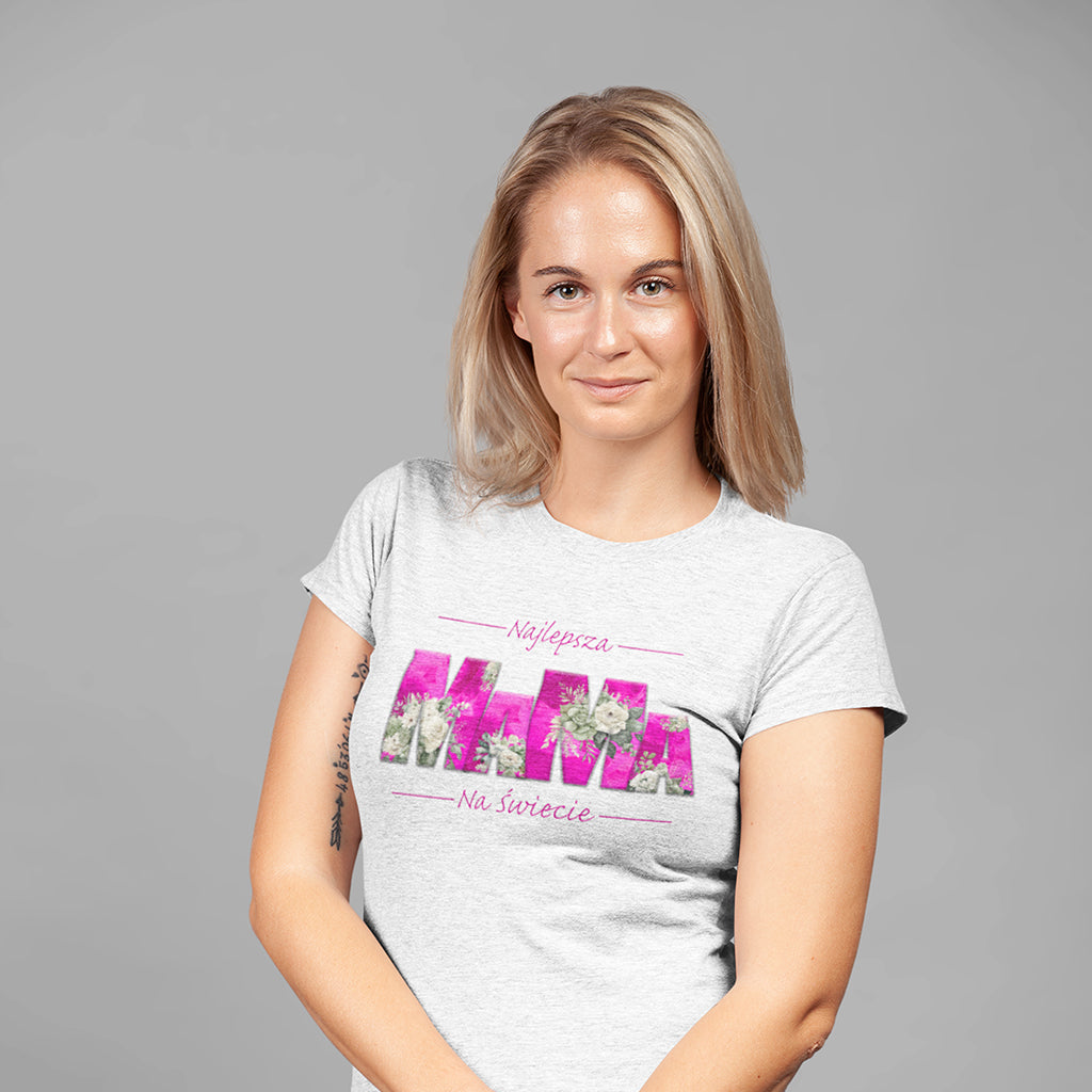 MaMa - Najlepsza MAMA NA ŚWIECIE RÓŻE pink