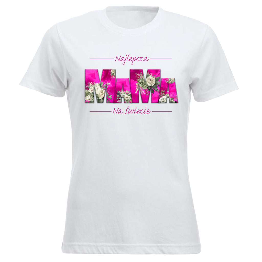 MaMa - Najlepsza MAMA NA ŚWIECIE RÓŻE pink