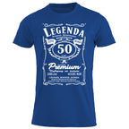 50 Urodziny - Legenda. Koszulka urodzinowa na 50 Lat dla mężczyzn inspirowana Jack Daniels